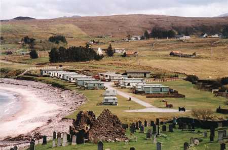 Gruinard Bay Caravan Park, Laide,Highlands,Scotland